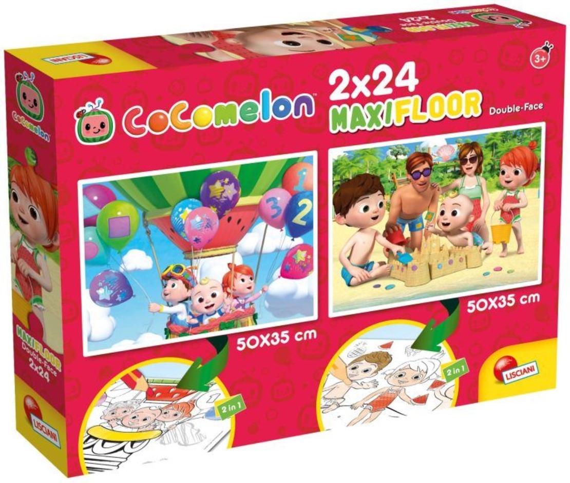 Пъзел Lisciani Cocomelon Be kind to Everyone 2x24 ч.