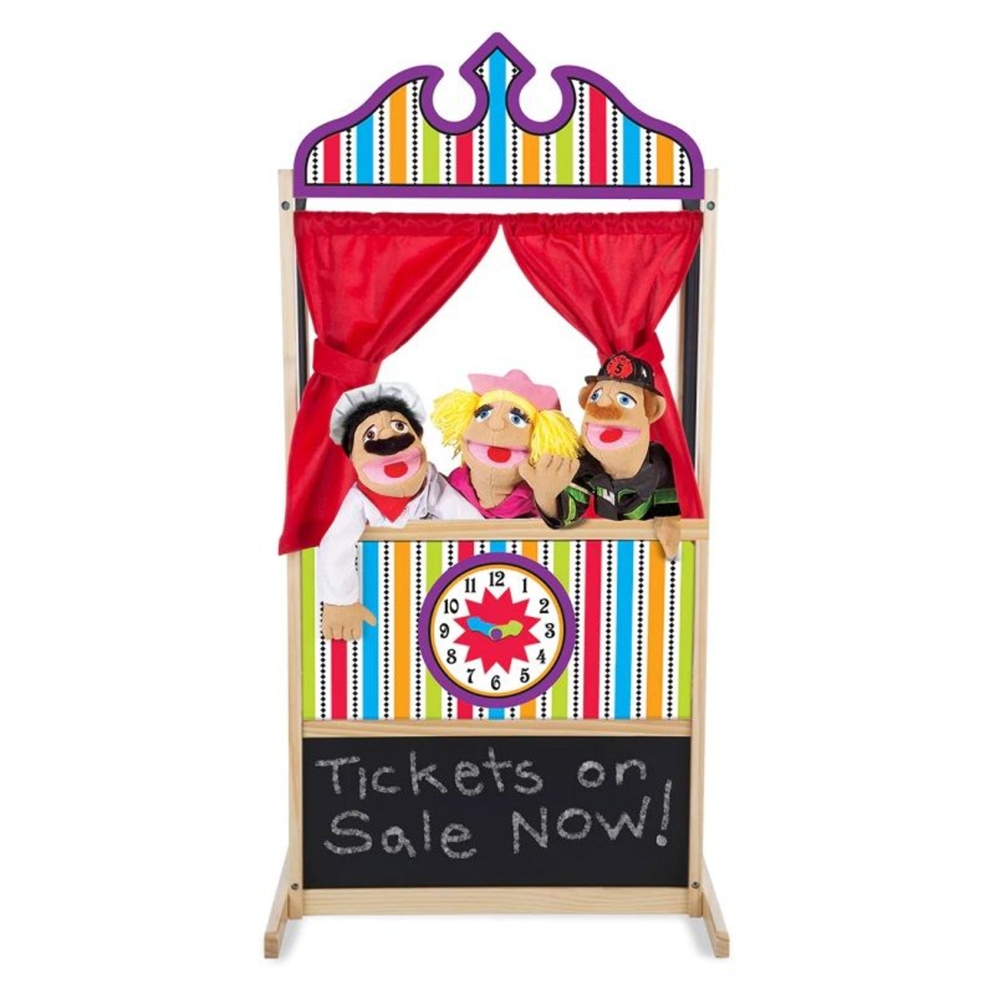 Дървен куклен театър Melissa and Doug 12530