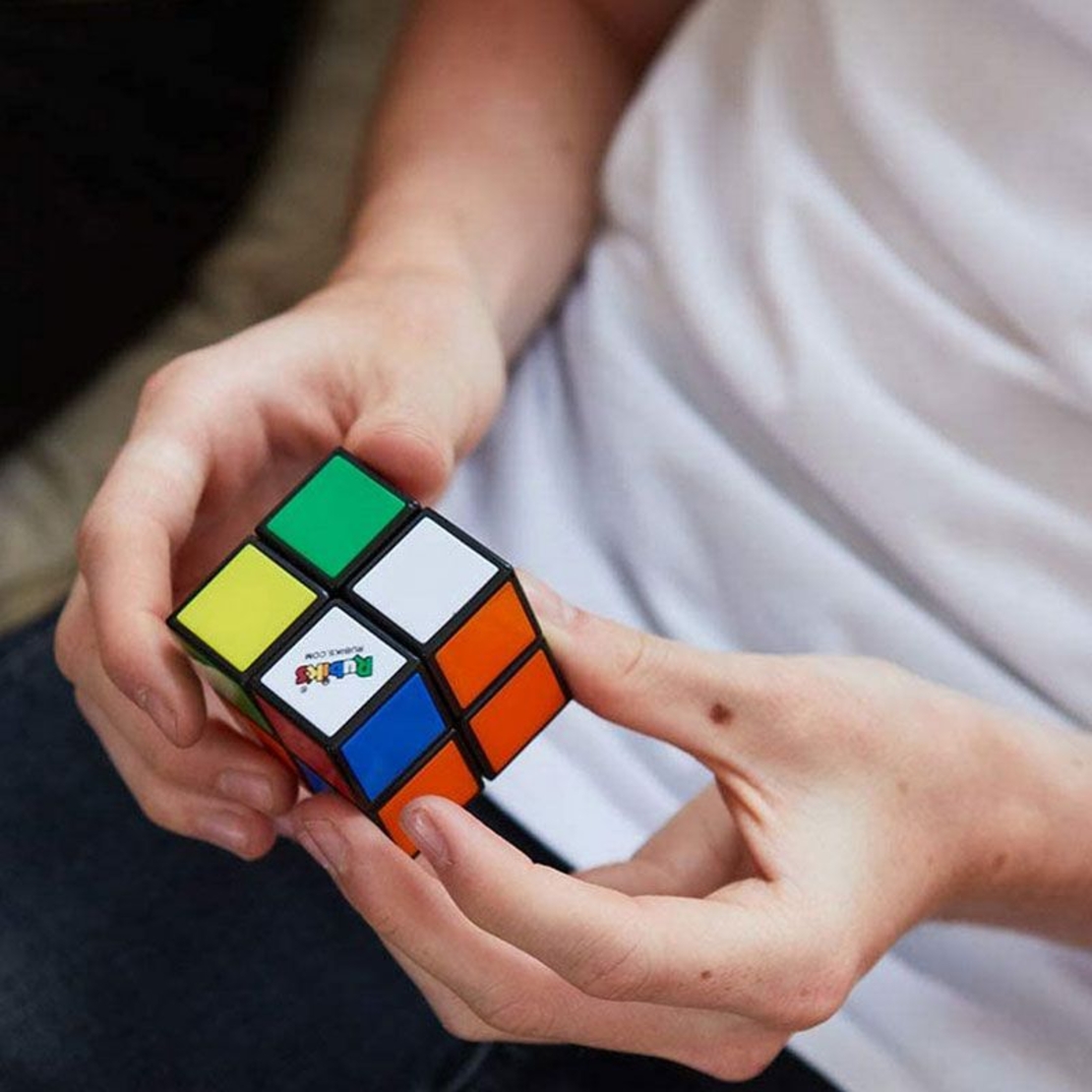 Логически пъзел куб на Рубик Spin Master Rubik Мини Кубче 2х2 6062804