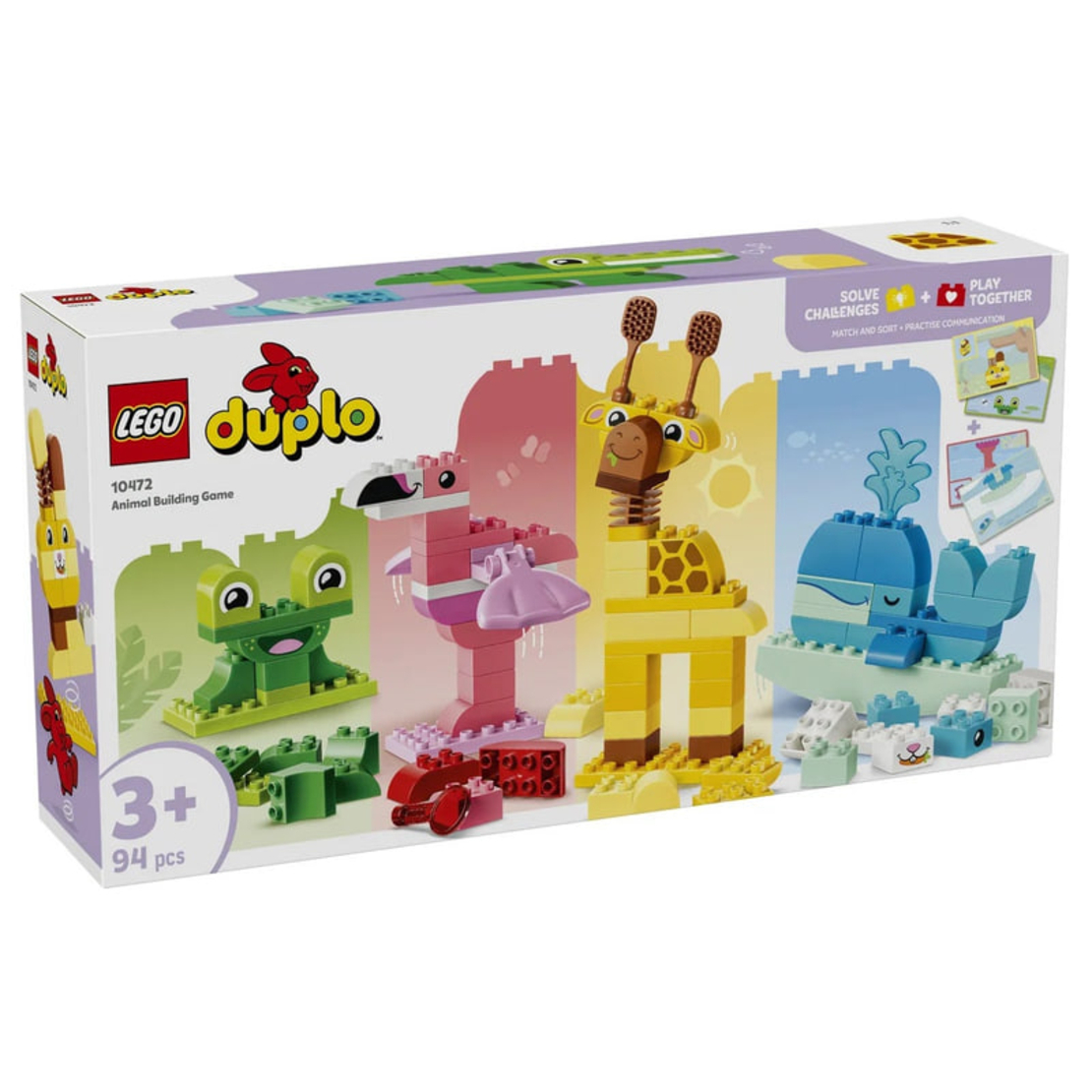 LEGO® DUPLO® Игра за построяване на животни 10472