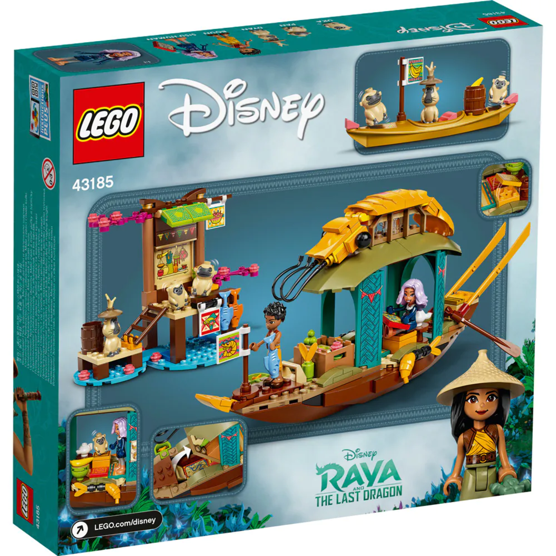 LEGO® Disney Princess Лодката на Боун 43185