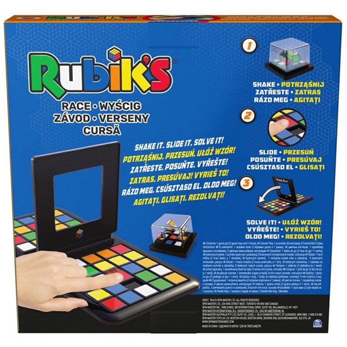 Настолна игра Spin Master Rubik's Race