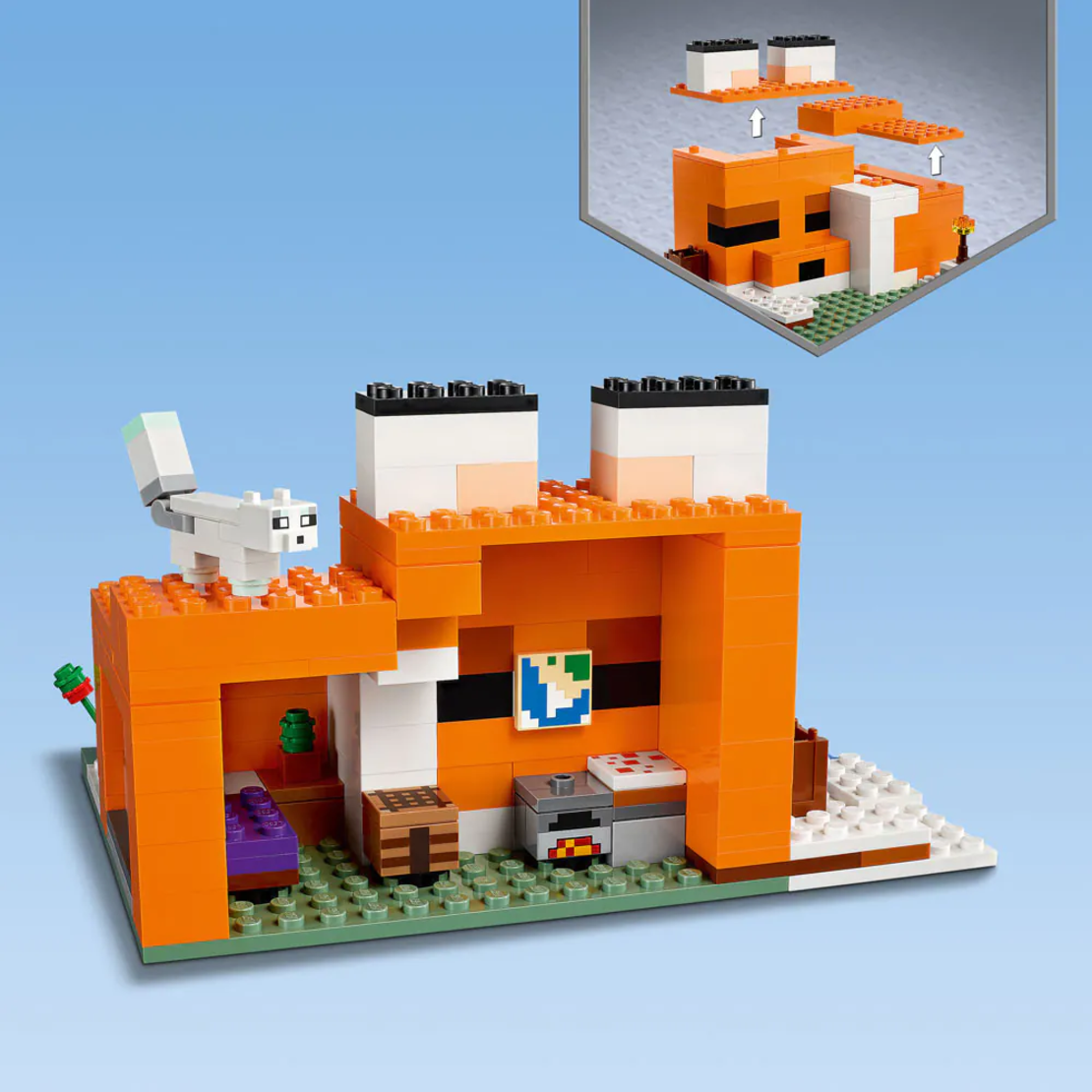 LEGO® Minecraft® Хижата на лисиците 21178