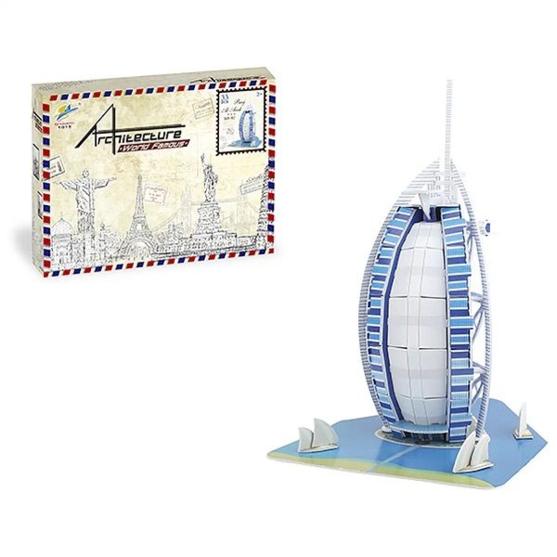 3Д пъзел Raya Toys Бурдж ал-Араб