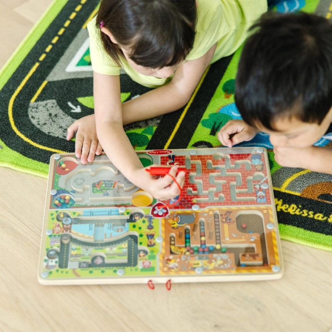 Дървен магнитен лабиринт Melissa and Doug Paw Patrol 4 в 1 33324