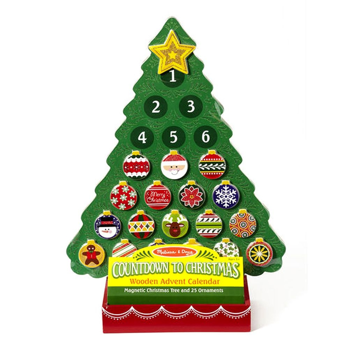 Дървена елха Календар Melissa and Doug 13571