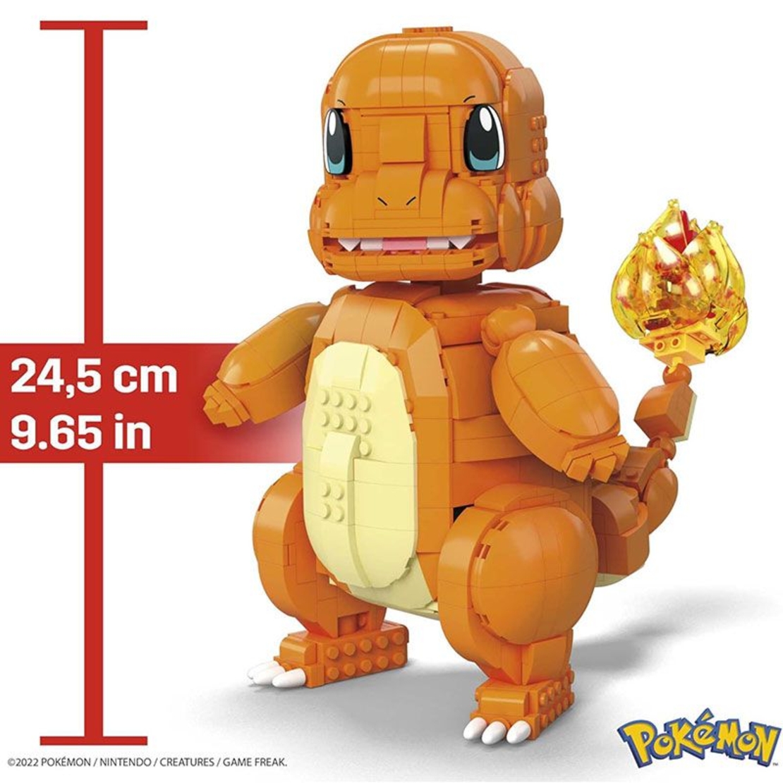 Конструктор Mattel Mega Construx Pokémon Jumbo Charmander, 750 части