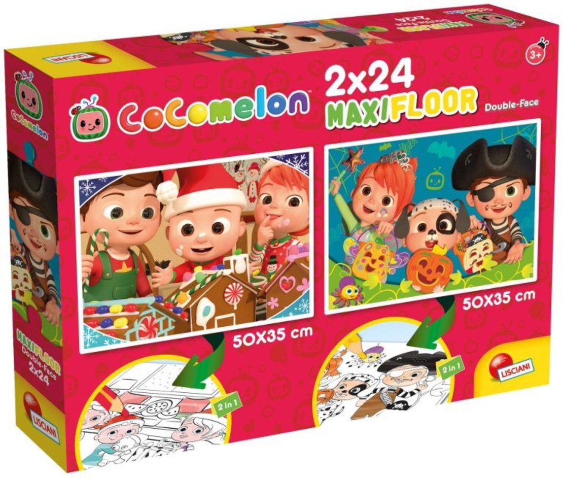 Пъзел Lisciani Cocomelon Start the Day with a Song 2x24 ч.