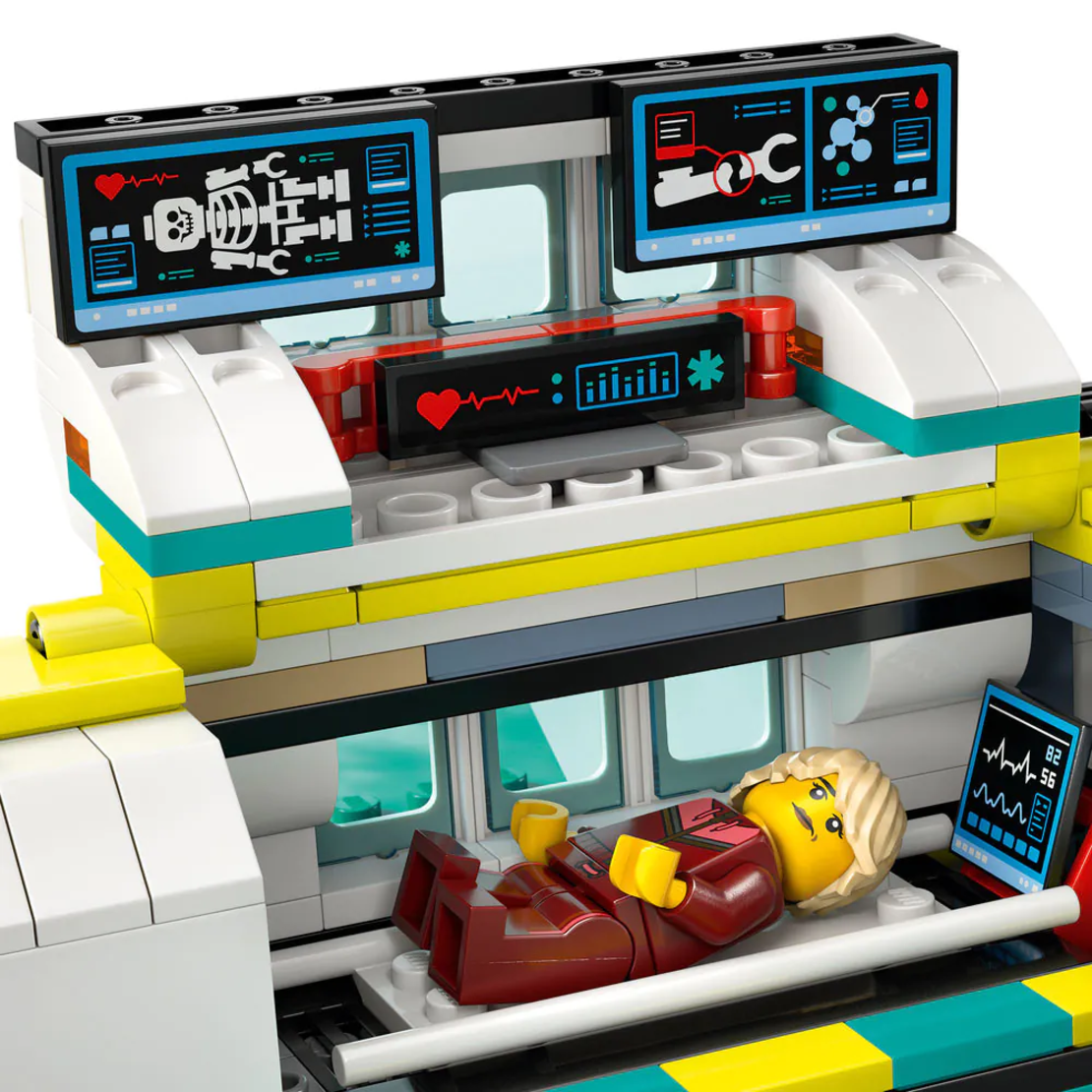 LEGO® City Въздушна линейка за спешни случаи 60465