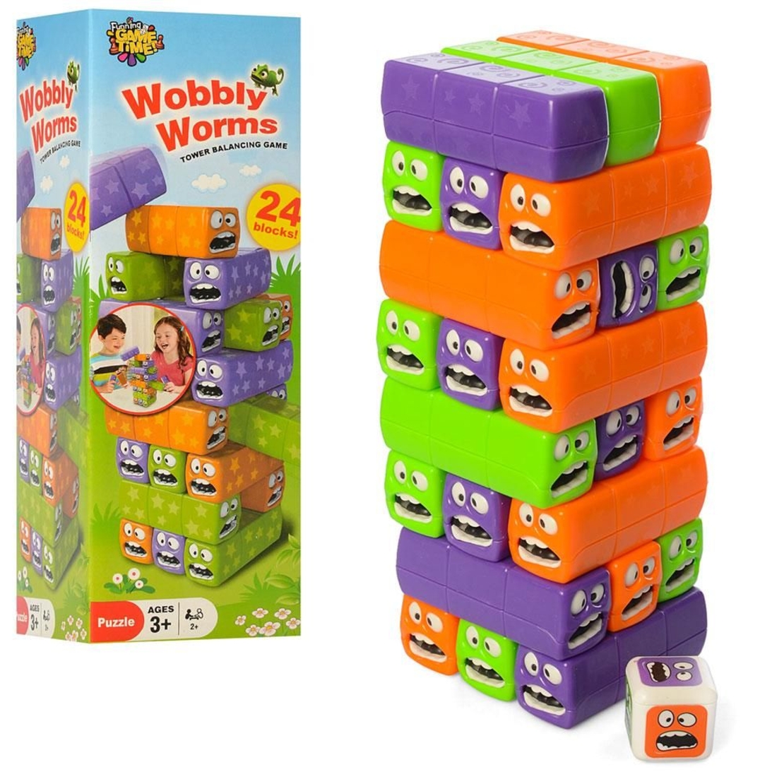 Дженга Raya Toys Кула от червеи