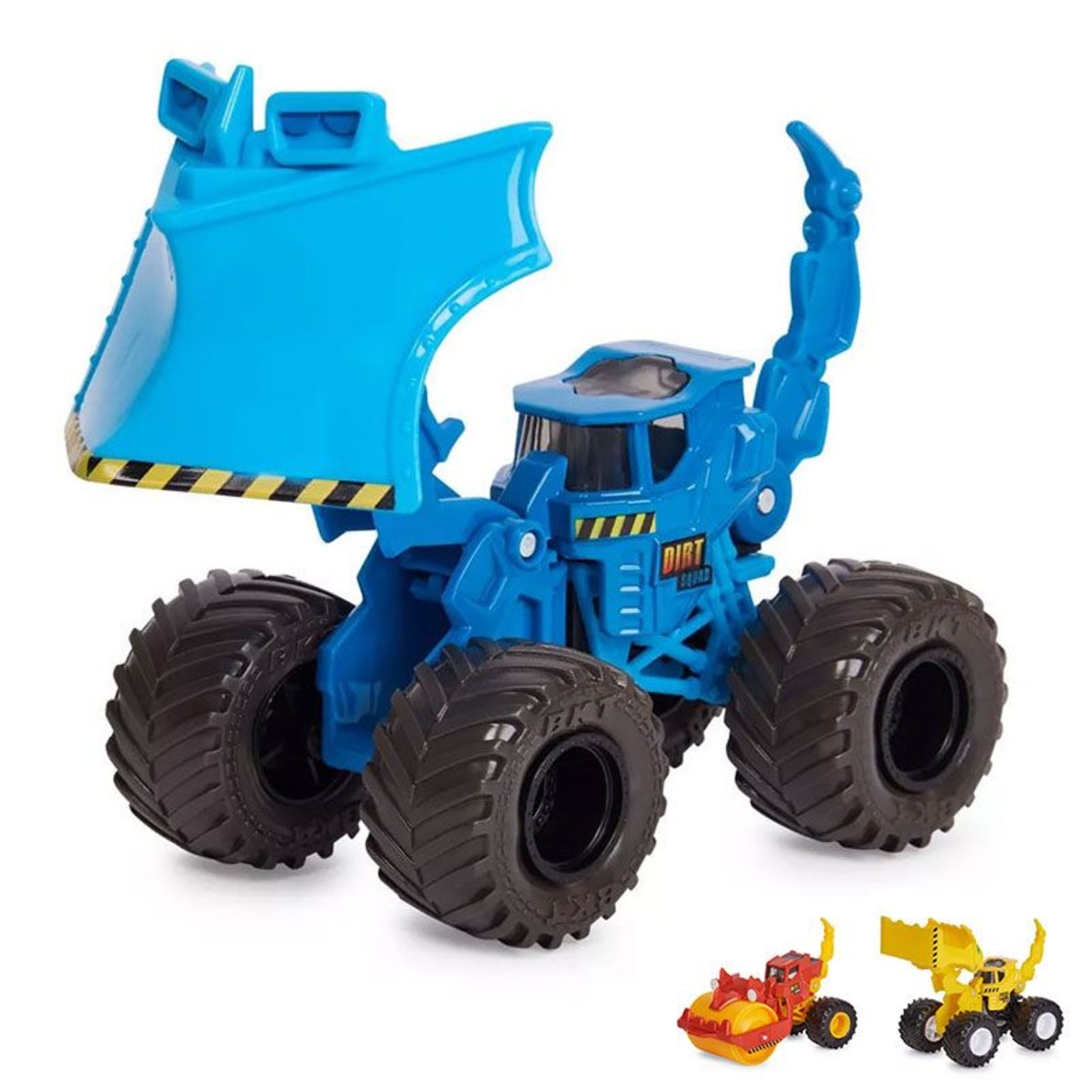 Детски строителни машини за игра Spin Master Monster Jam Dirt Squad, 1:64