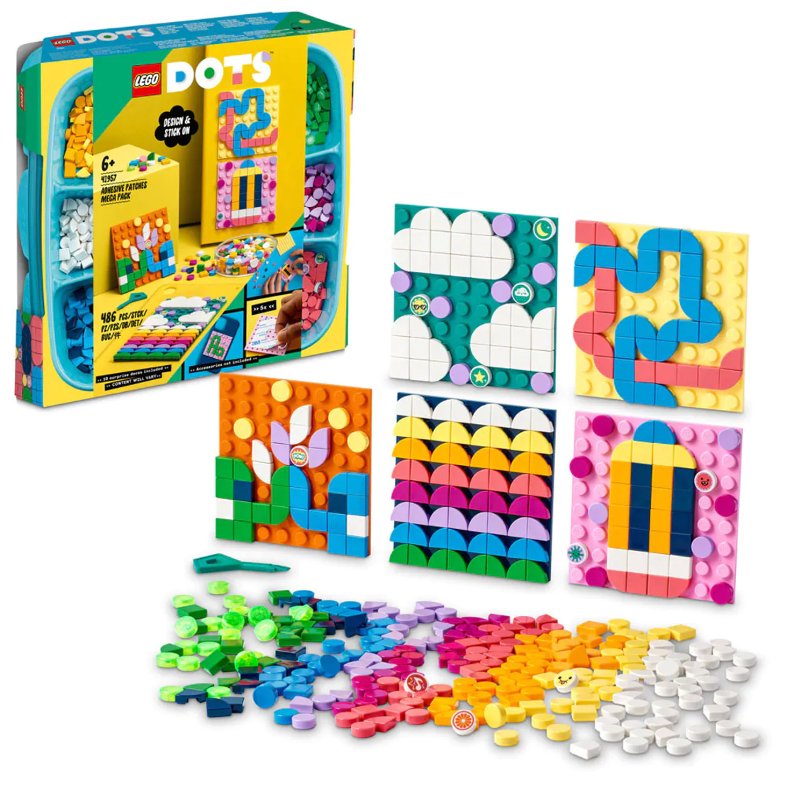 LEGO® DOTS Мега пакет с лепенки 41957