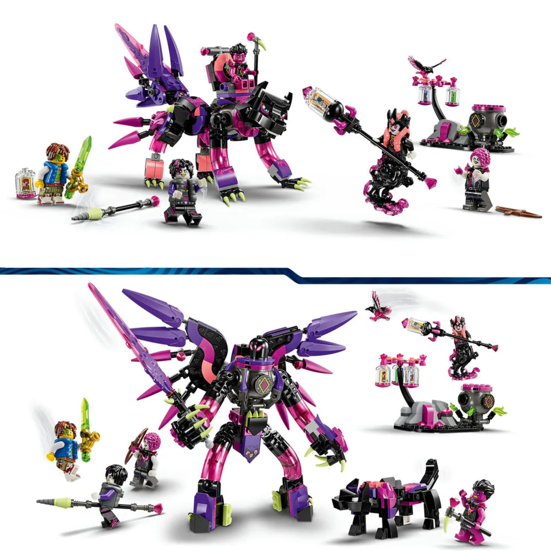 LEGO® DREAMZzz™ Кошмарните създания на Вещицата 71483