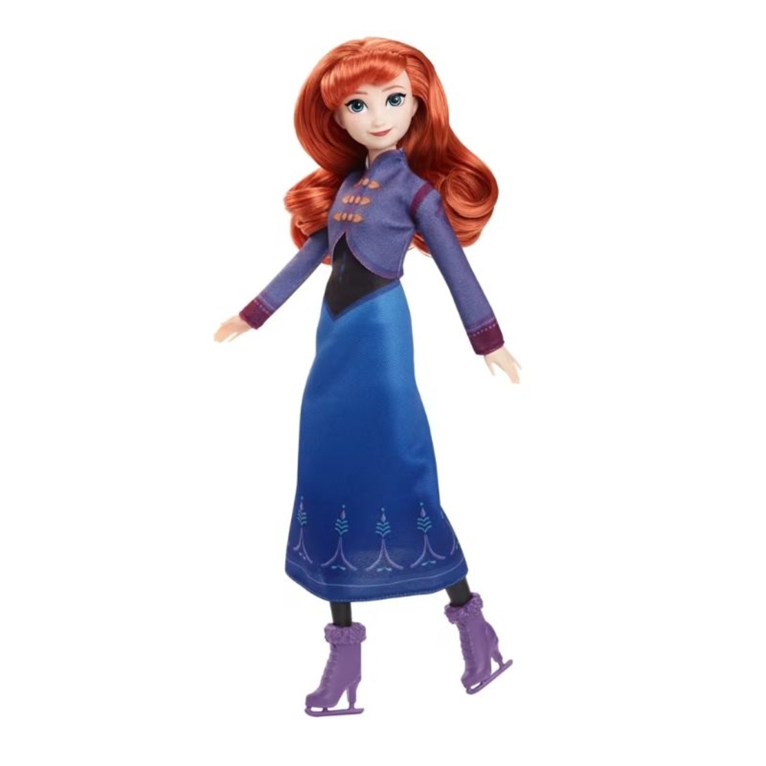 Кукла Mattel Disney Frozen Anna, с кънки за лед