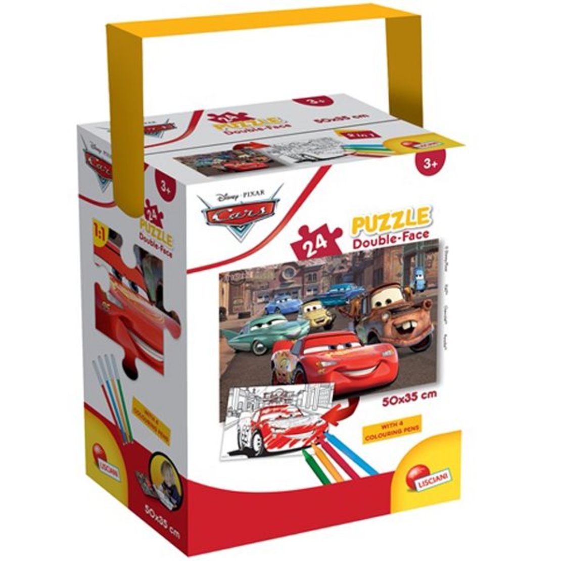 Детски пъзел Lisciani MINI TUB CARS 24ч. 86139