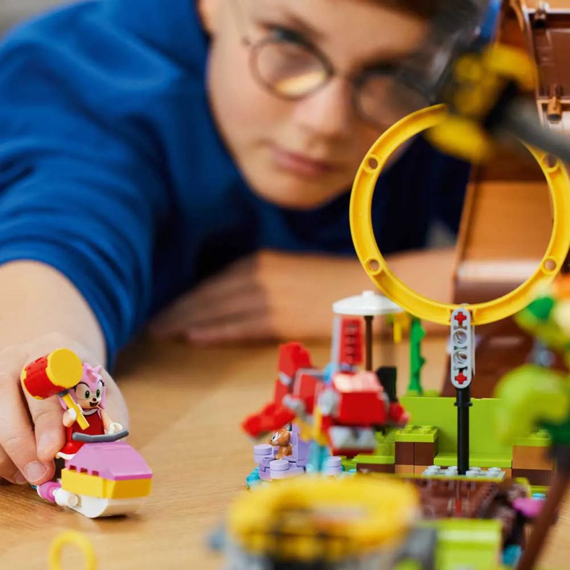 LEGO® Sonic Игра с лупинги в зелената зона 76994