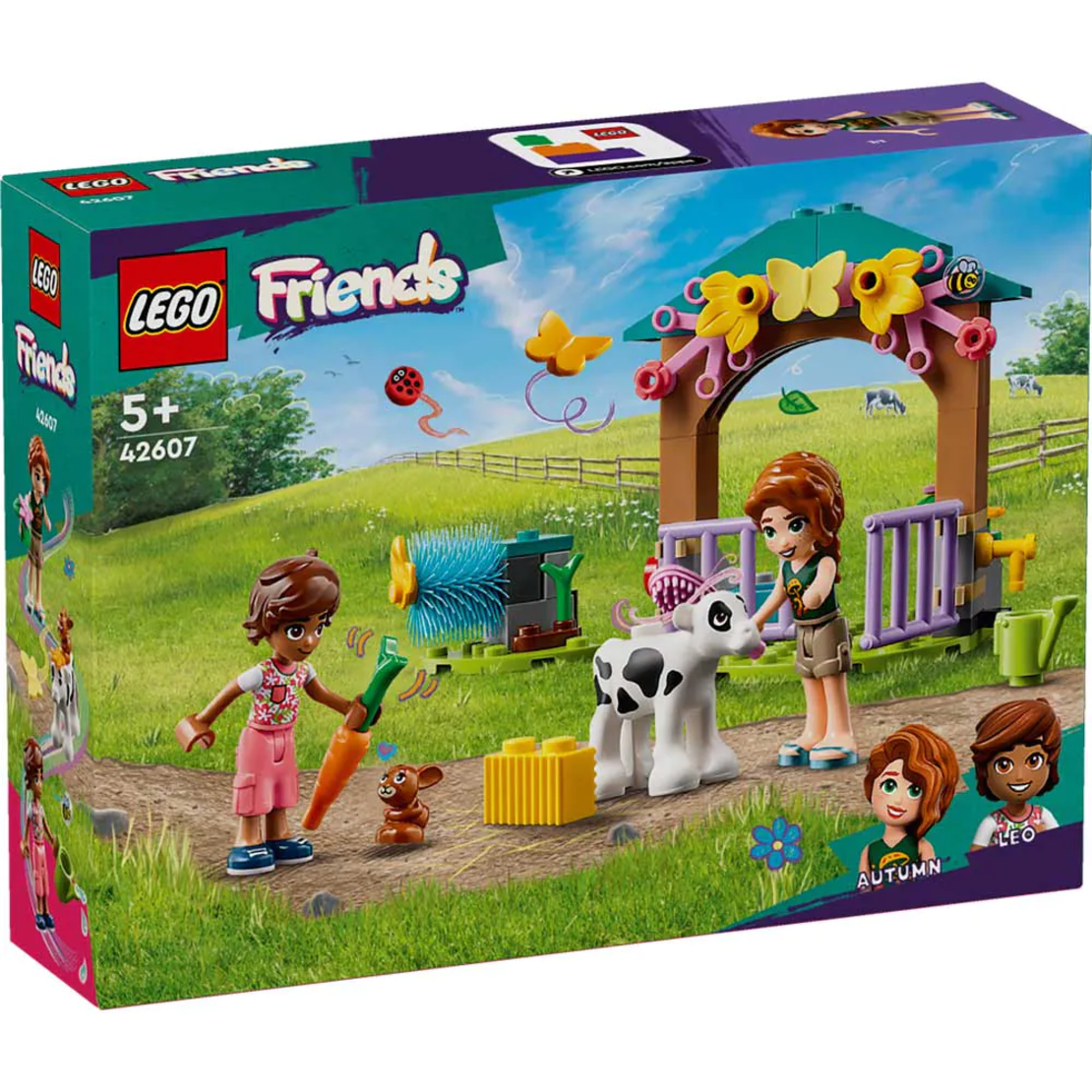 LEGO® Friends Оборът на теленцето на Отъм 42607