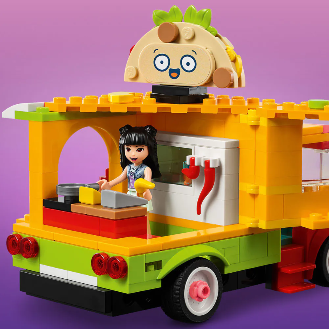 LEGO® Friends Уличен пазар за храна 41701