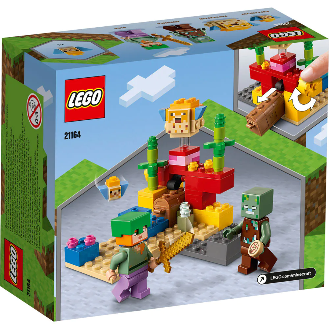 LEGO® Minecraft® Кораловия риф 21164