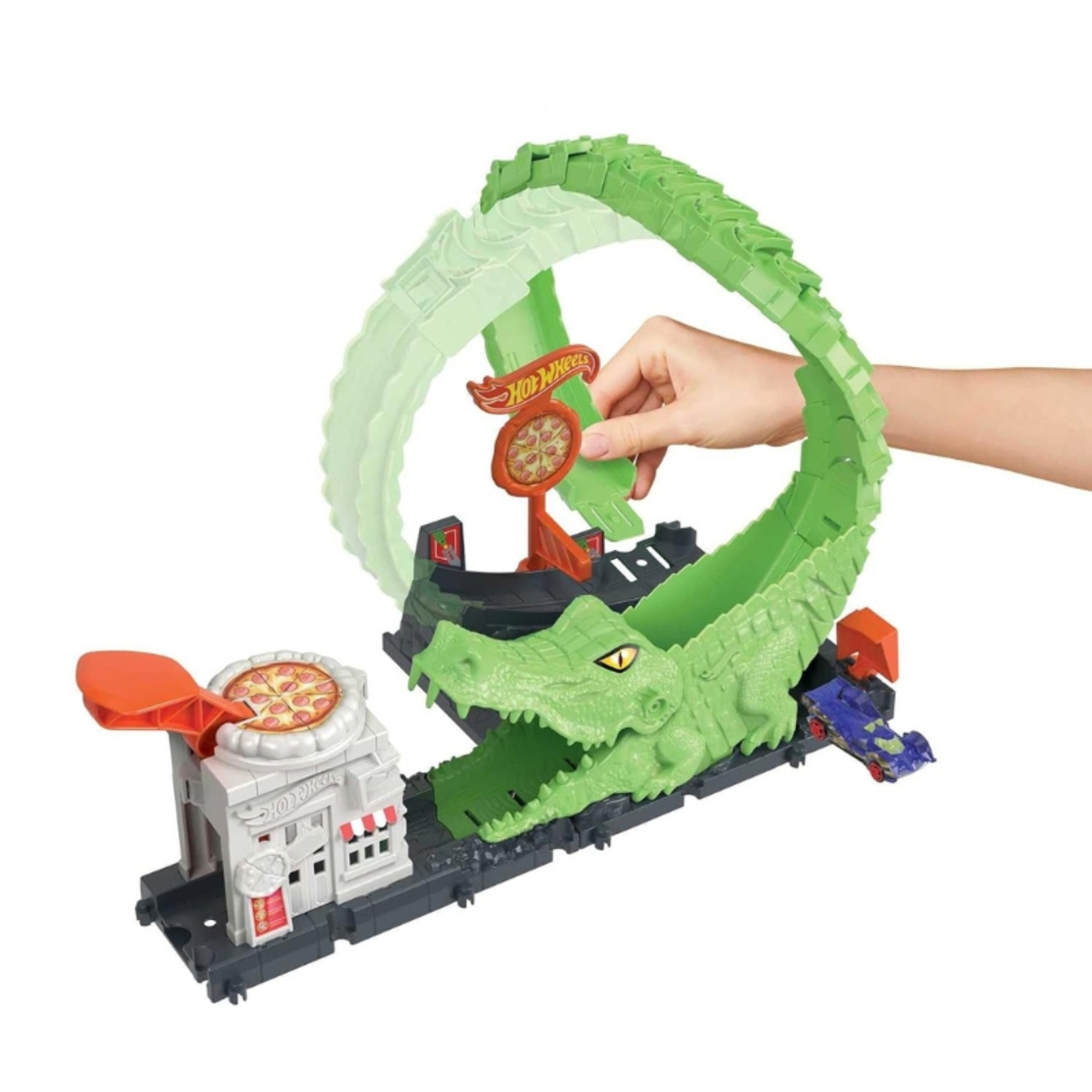 Писта Mattel Hot Wheels City Атаката на алигатора