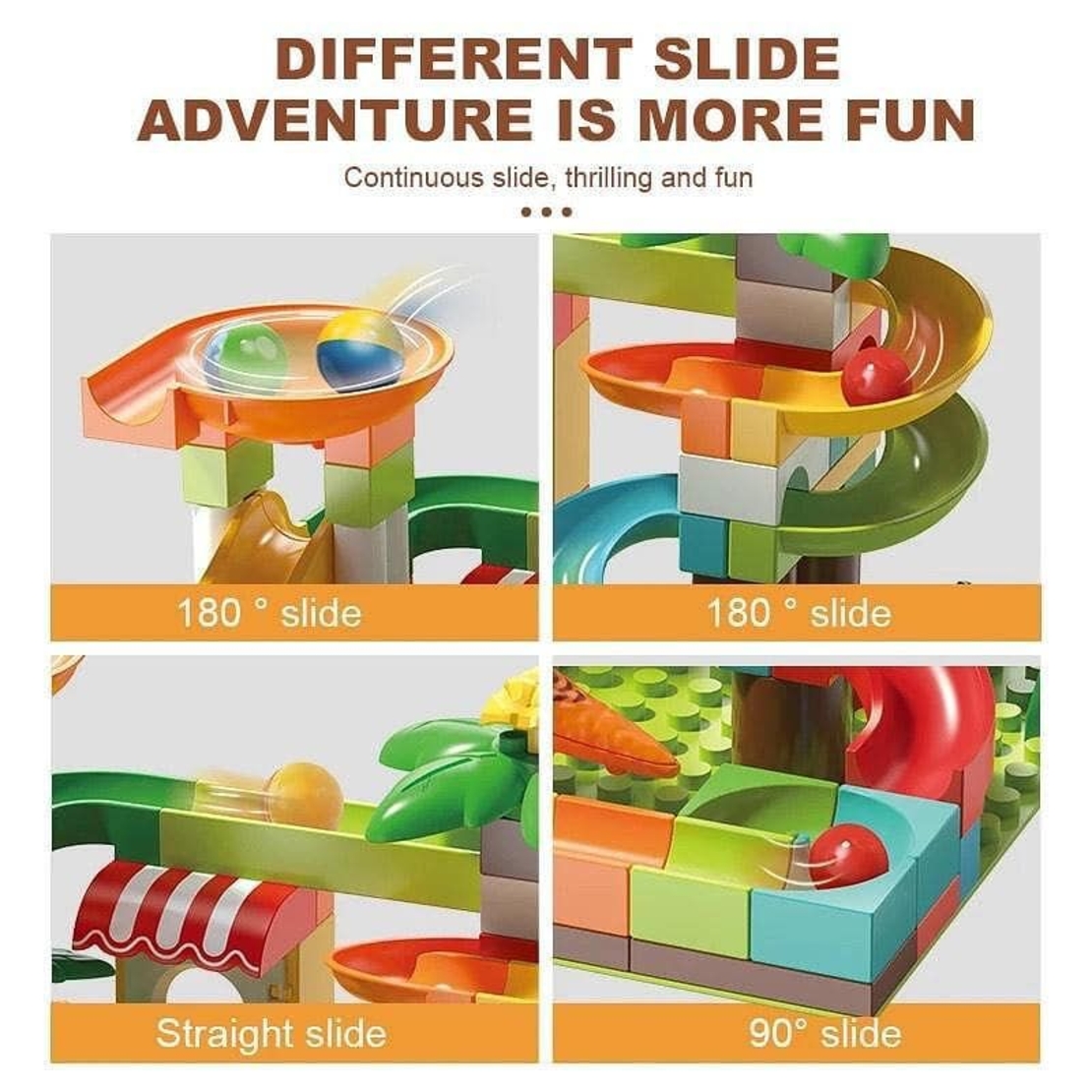 Конструктор Feelo Slide Series Dinosaur, 78 ч.