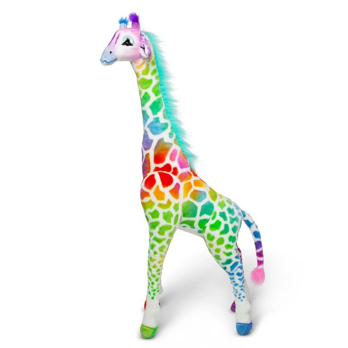 Плюшена играчка Melissa and Doug шарен Жираф, 121 см.