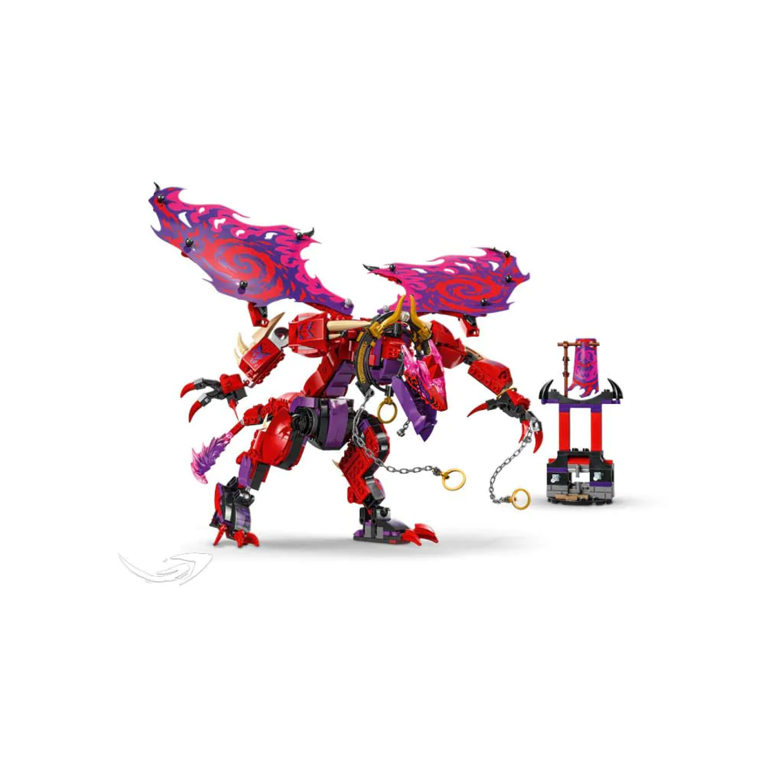 LEGO® NINJAGO® Гръмотевичен зъб - Дракон на хаоса 71832