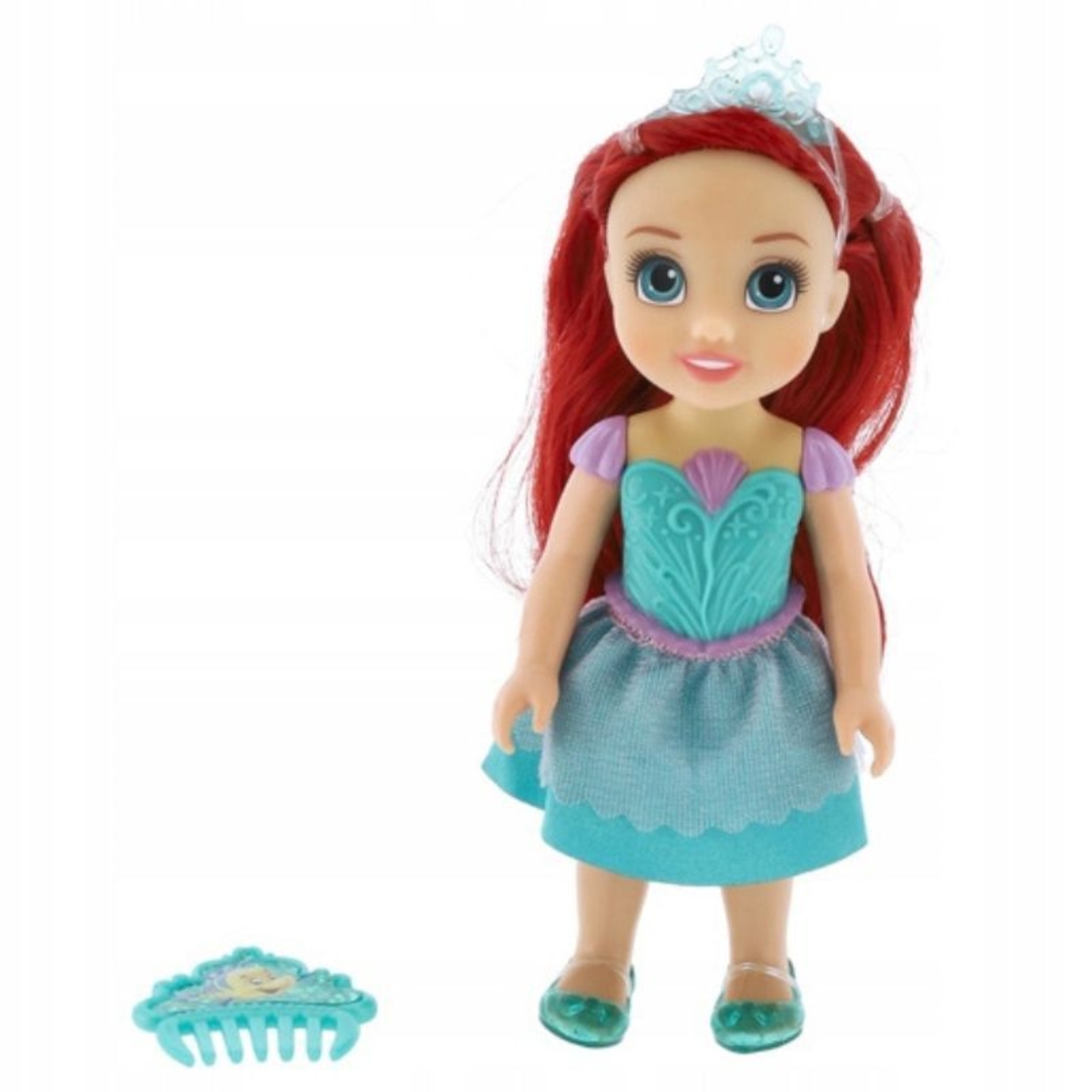 Кукла Jakks Pacific Disney Princess Ариел с гребен, 15 см.