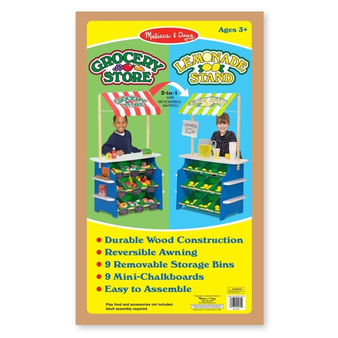 Дървен щанд 2 в 1 Melissa and Doug 14070