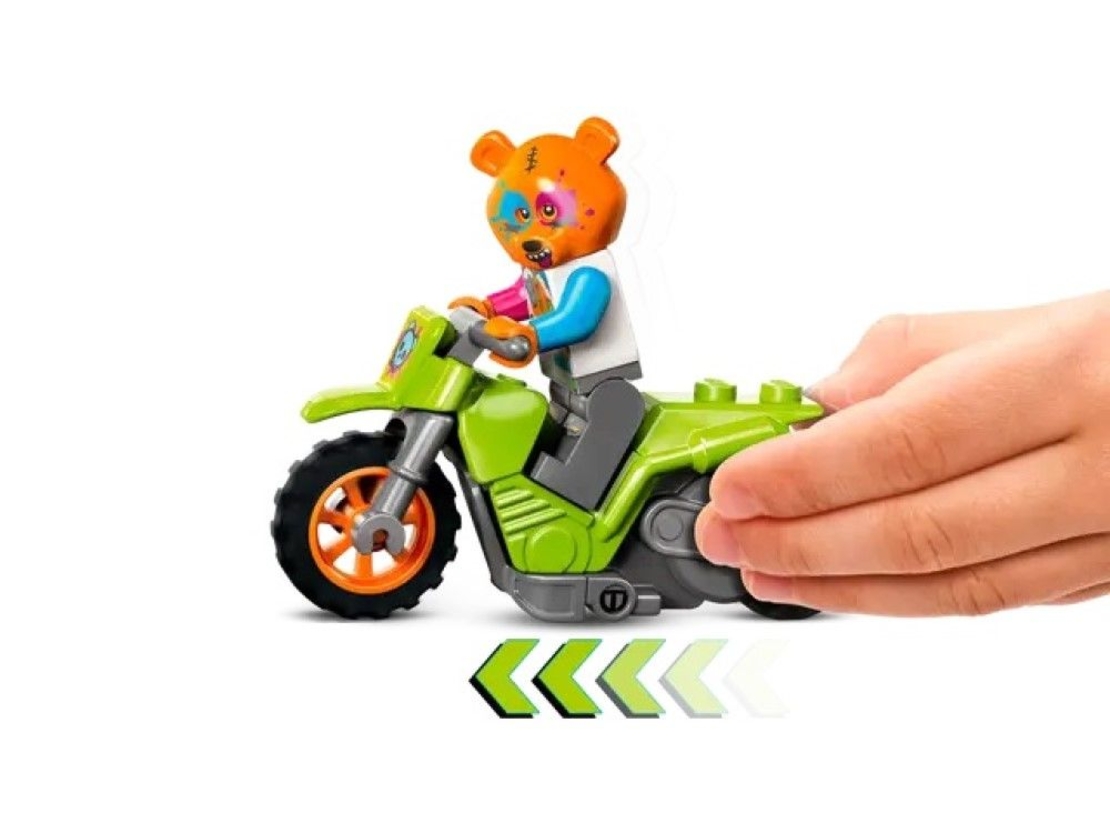 LEGO® City Stuntz Мечешки каскадьорски мотоциклет 60356