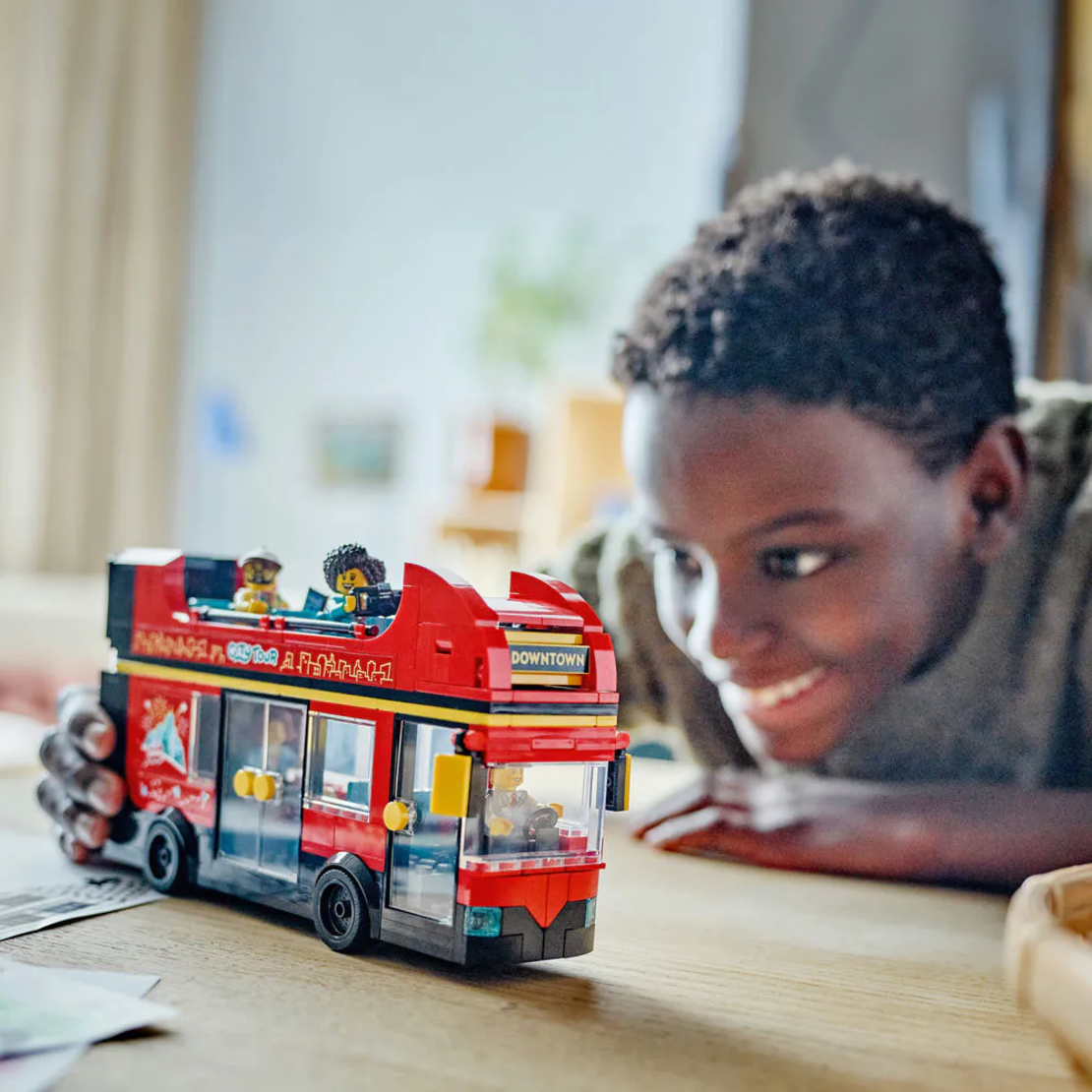 LEGO® City Червен двуетажен автобус 60407