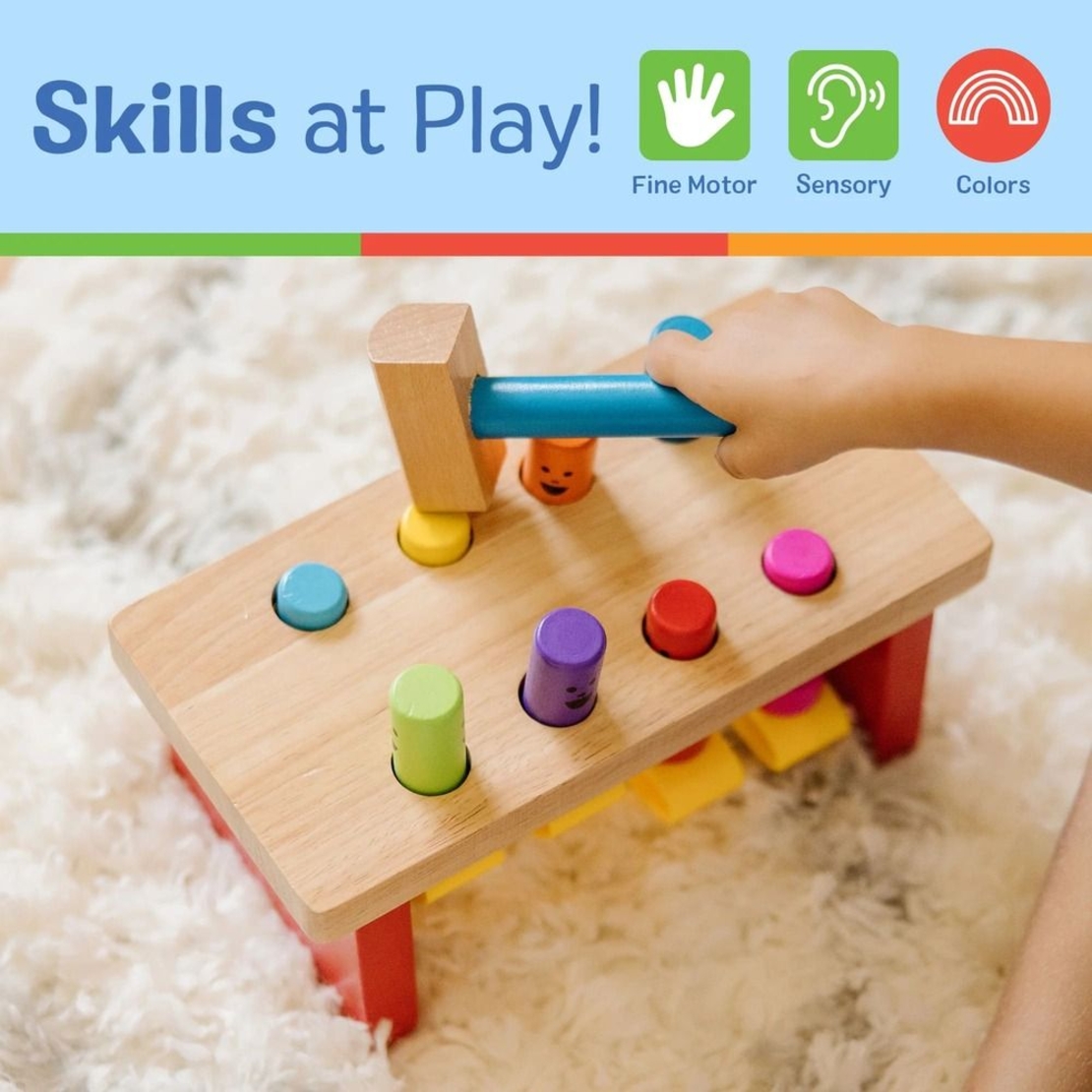 Дървена игра с чукче Melissa and Doug 4490