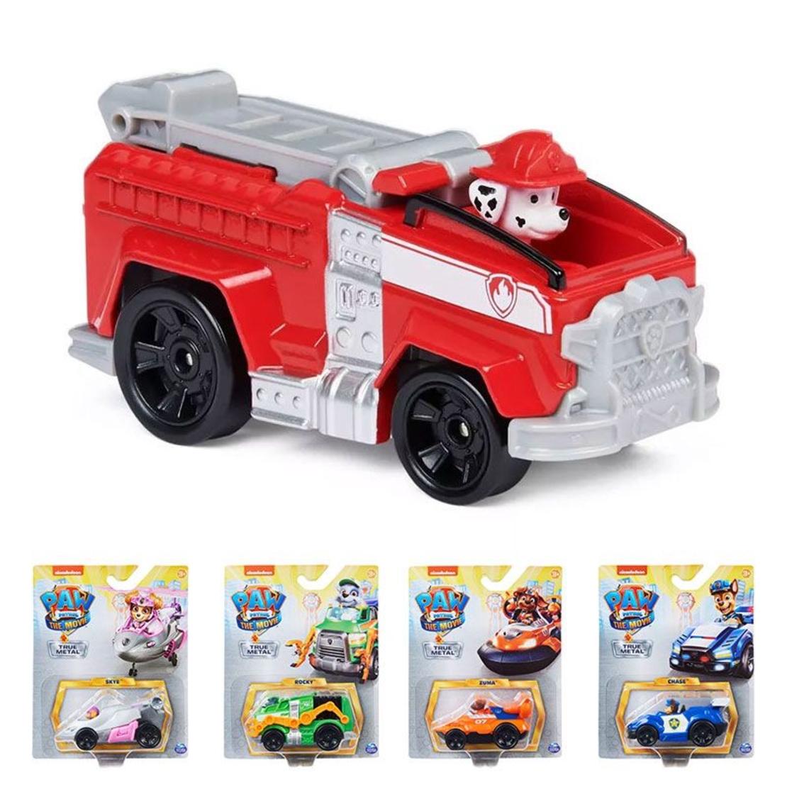 Детска кола за игра Spin Master Paw Patrol: The Movie True Metal , 1:55