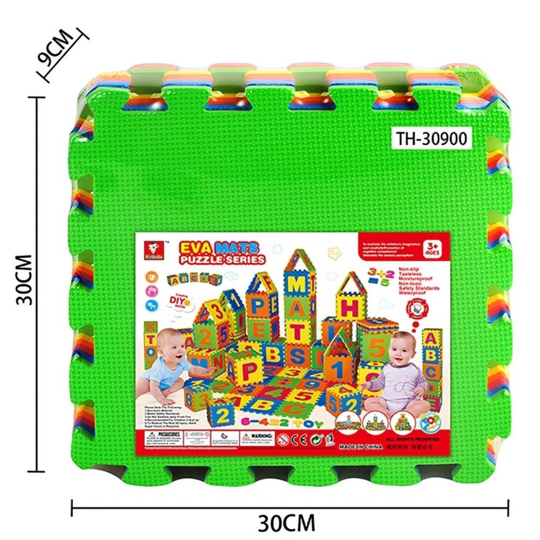Пъзел за земя 30900 Raya Toys, 9 части
