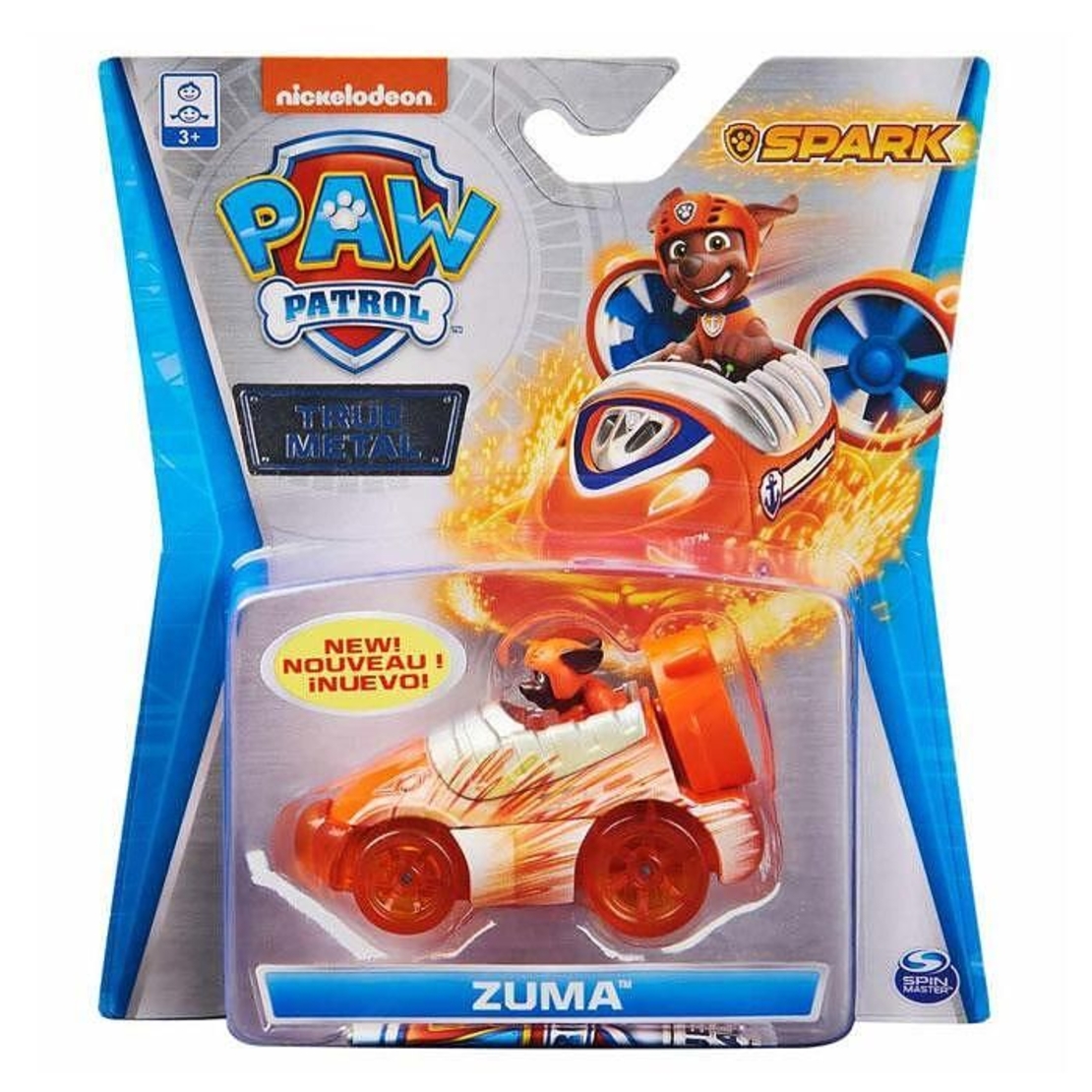 Детска кола за игра Spin Master Paw Patrol True Metal Spark, 1:55