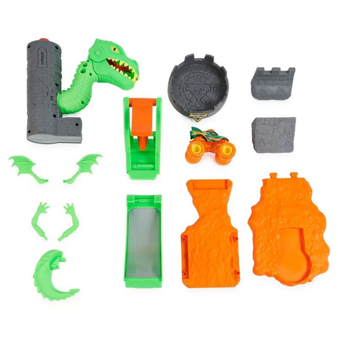 Писта Spin Master Monster Jam True Metal Dueling Dragon
