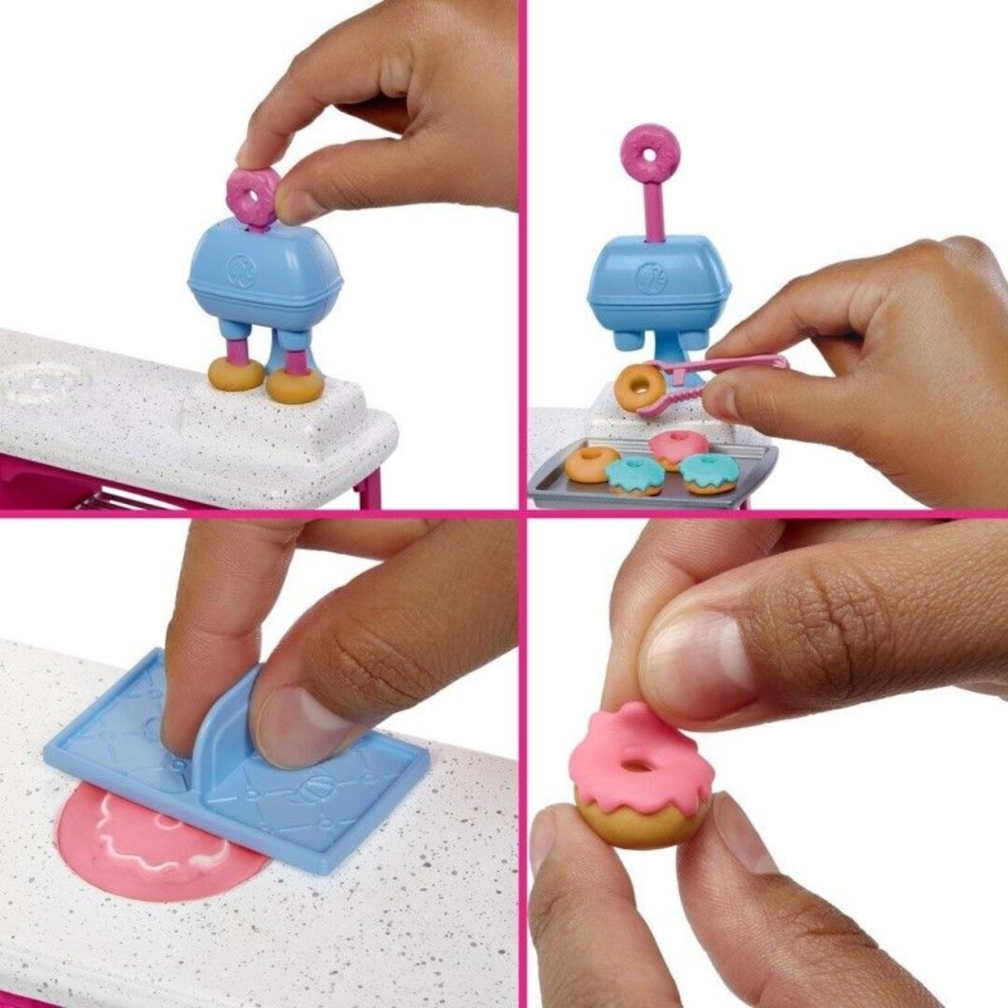 Игрален комплект Mattel Barbie It Takes Two Кукла с Кафетерия, с 17 аксесоара