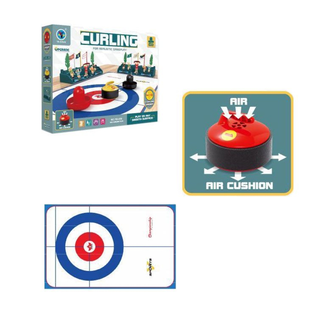 Детски кърлинг на маса Raya Toys Curling