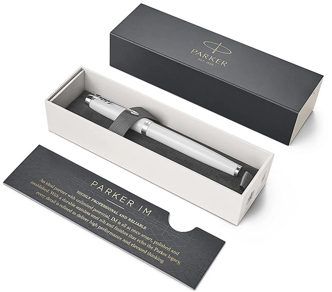 Писалка Паркер - Parker Royal IM White CT M