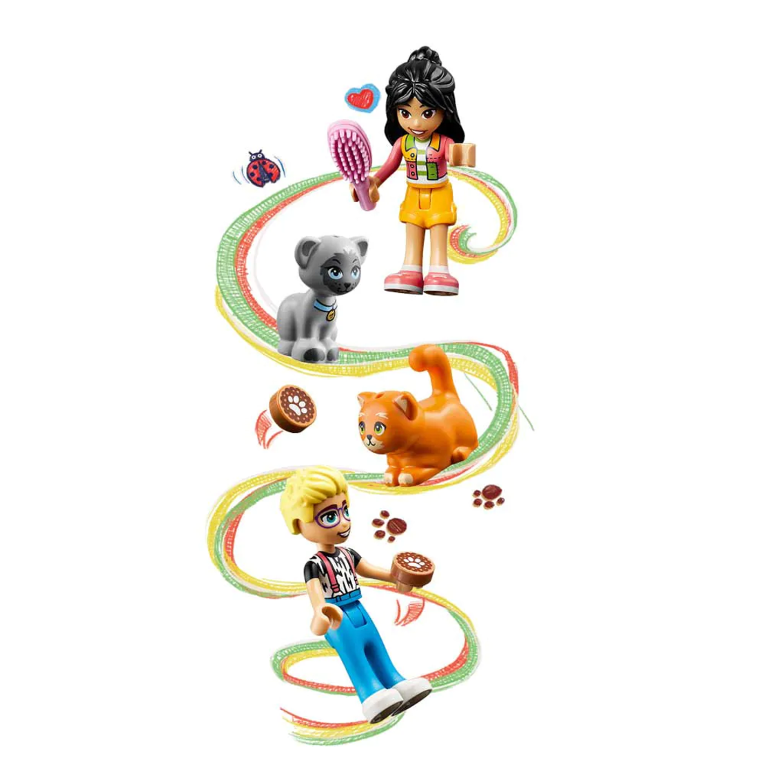 LEGO® Friends Приключение на котешката площадка 42612