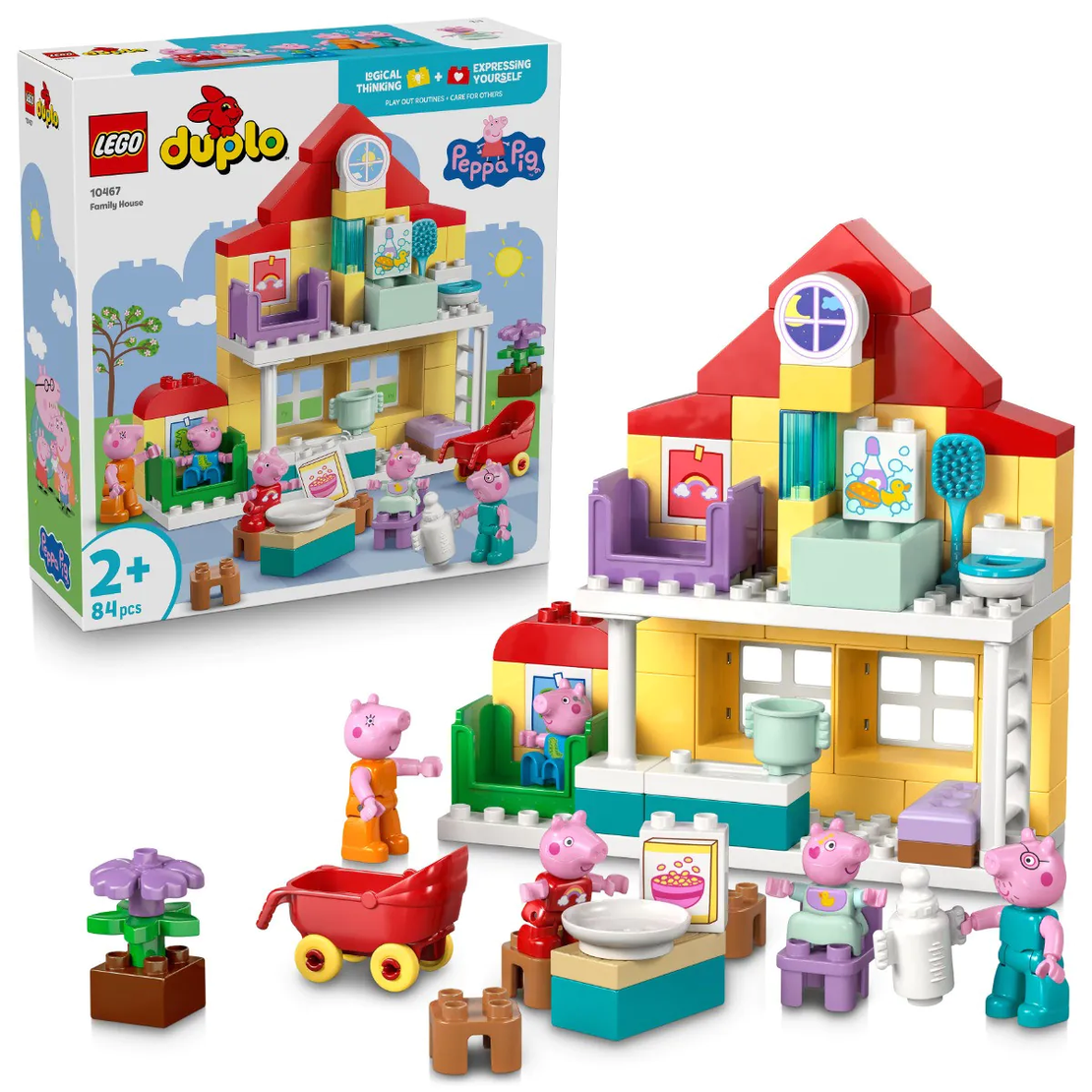 LEGO® DUPLO® Peppa Pig Семейна къща 10467