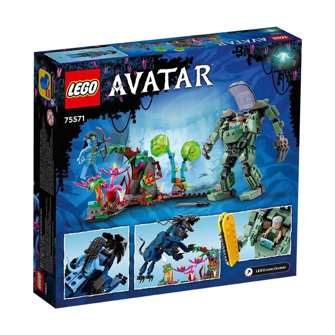LEGO® Avatar Нейтири и Танатор срещу Куорич 75571