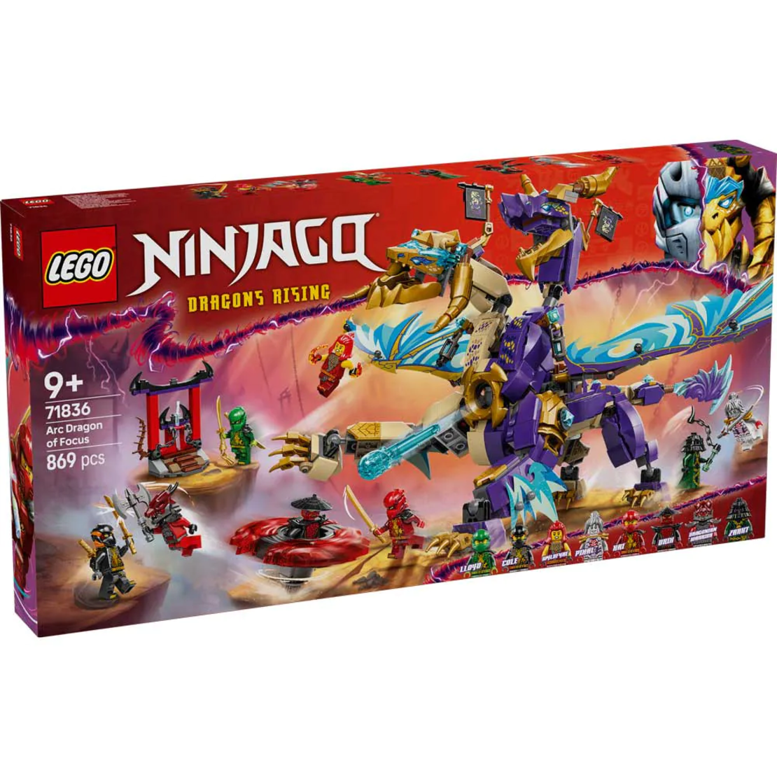LEGO® NINJAGO® Арк - Дракон на концентрацията 71836