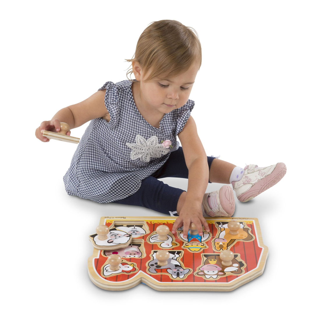 Дървен пъзел Melissa&Doug Ферма 13391