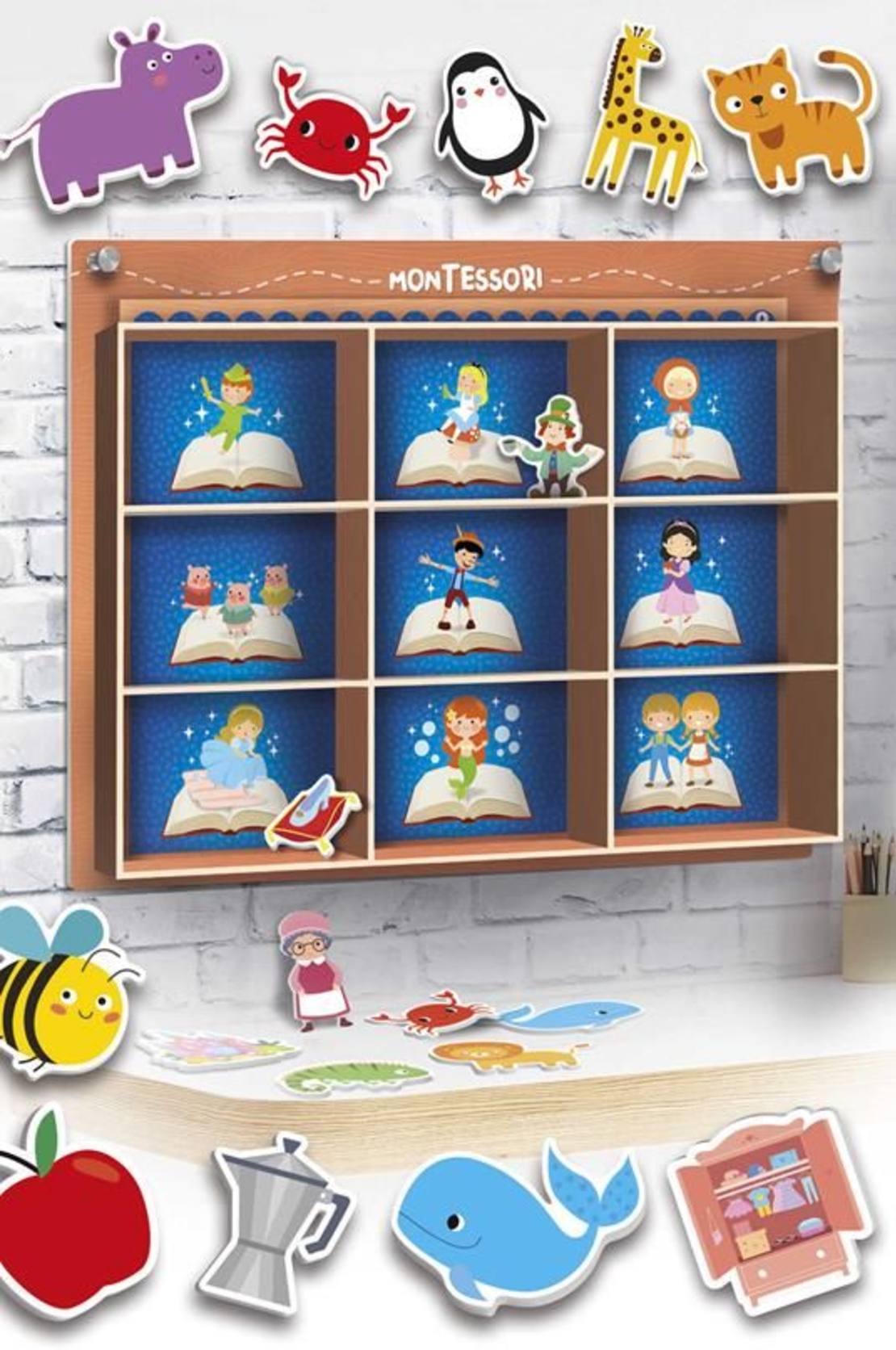 Образователна игра Lisciani Montessori Giant Box