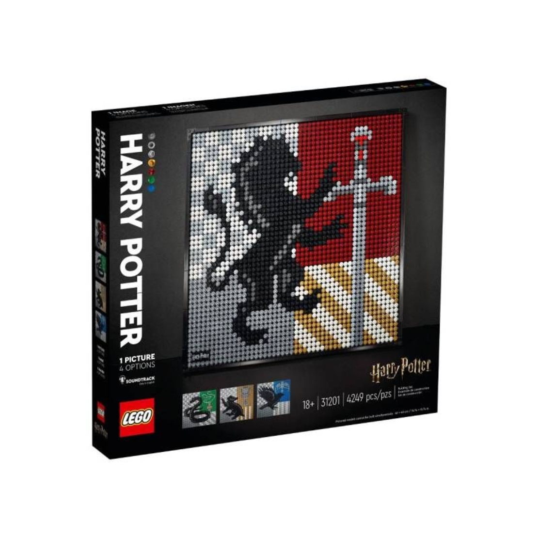 LEGO® Art Harry Potter™ Емблемите в Хогуортс 31201