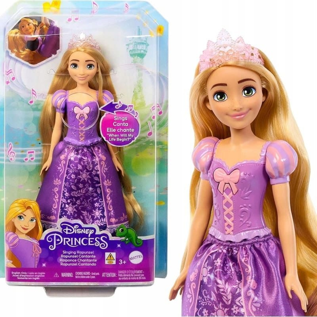 Кукла Mattel Disney Princess Rapunzel, Пееща