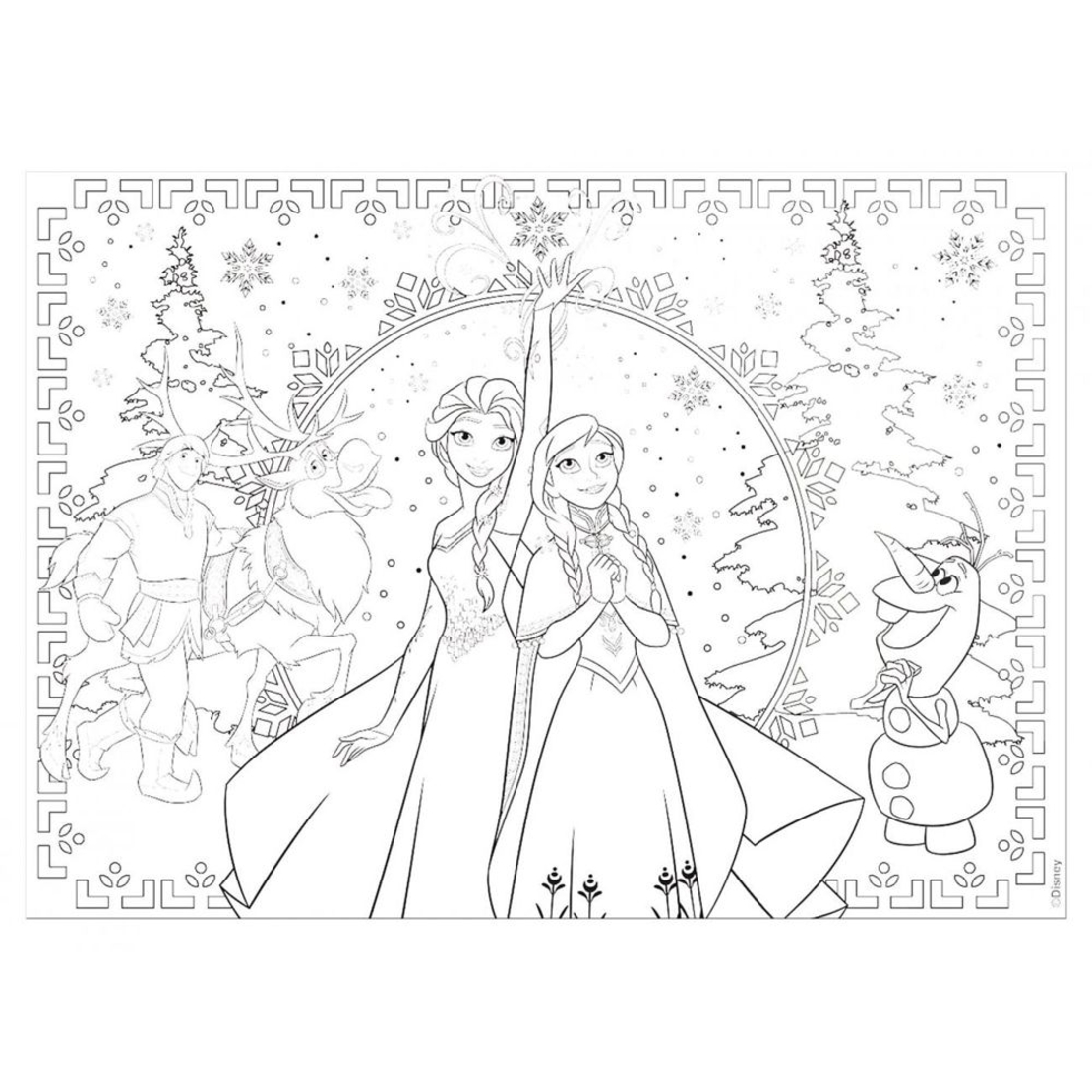 Детски пъзел Lisciani Frozen 250ч 52981