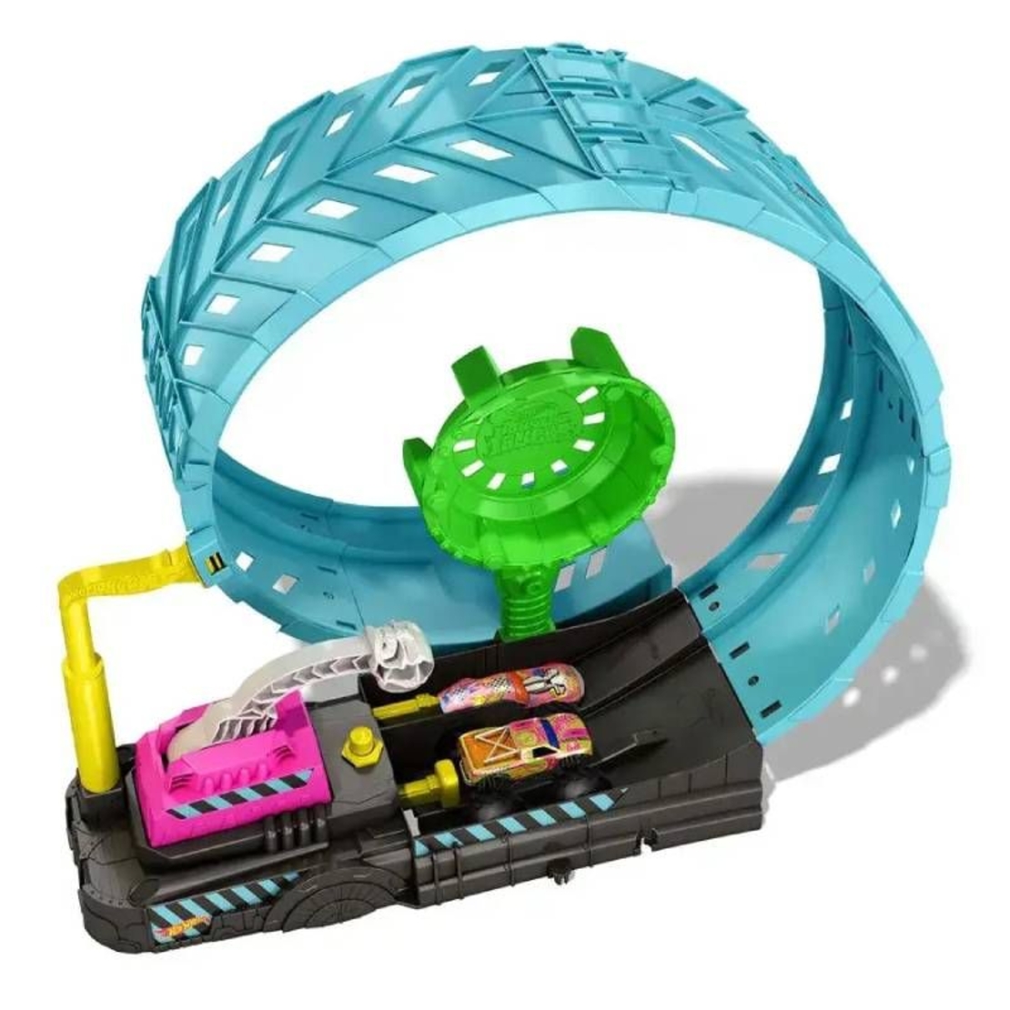 Детска писта Mattel Hot Wheels, Epic Loop Challenge, Светеща