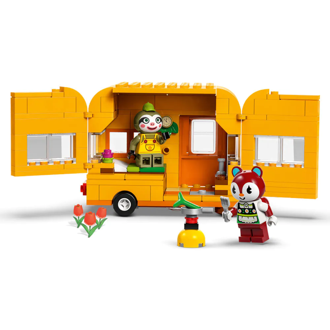 LEGO® Animal Crossing™ Каравана и градинарски магазин на Leif 77054